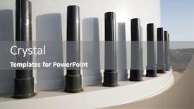  Presentation with base - Amazing presentation design having close-up-of-the-base backdrop and a gray colored foreground