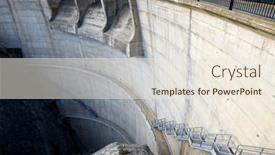  Presentation with mountains - Presentation design featuring close-up-of-the-calcon and a sky blue colored foreground