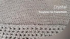  Presentation with egyptian - Presentation design enhanced with close-up-of-the-cloth background and a gray colored foreground