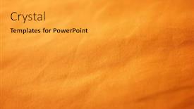  Presentation with fabric - Slides featuring close-up-of-the-fabric background and a gold colored foreground