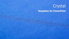  Presentation with fabric - Colorful slides enhanced with close-up-of-the-fabric backdrop and a teal colored foreground