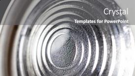  Presentation with light - Theme enhanced with close-up-of-the-fresnel background and a gray colored foreground