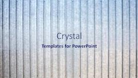  Presentation with facade - Presentation with close-up-of-the-galvanized background and a sky blue colored foreground