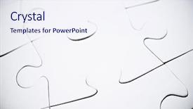  Presentation with puzzle pieces - PPT layouts consisting of close up of the pieces background and a  colored foreground