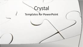  Presentation with puzzle pieces flying in - Beautiful presentation theme featuring close up of the pieces backdrop and a  colored foreground