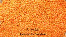  Presentation with lentils - Cool new theme with close-up-of-the-red backdrop and a gold colored foreground