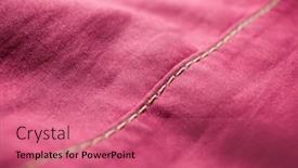  Presentation with close up view of the compass on old paper - Slides featuring close-up-of-the-seams background and a coral colored foreground