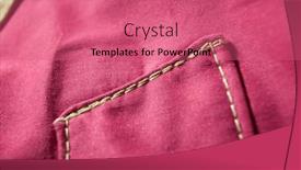  Presentation with close up view of the compass on old paper - PPT layouts having close-up-of-the-seams background and a coral colored foreground