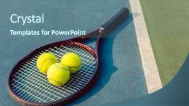  Presentation with blue professional - PPT theme consisting of close-up of three fluorescent background and a ocean colored foreground