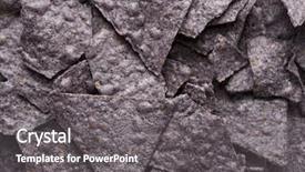  Presentation with tortilla - Audience pleasing slides consisting of close up of tortilla chips backdrop and a gray colored foreground
