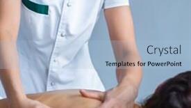  Presentation with recreation - Colorful slide deck enhanced with close-up-of-traditional-healing backdrop and a light blue colored foreground