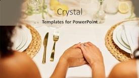  Presentation with intercultural - Slides with close-up-of-two-young background and a lemonade colored foreground