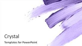  Presentation with ultra - Presentation theme featuring close up of ultra violet background and a white colored foreground