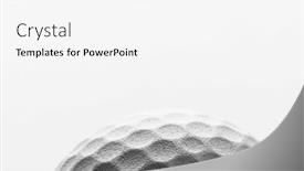  Presentation with sports golf - 