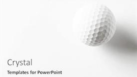  Presentation with sports golf - 