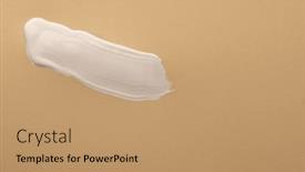  Presentation with stripe - PPT layouts featuring close-up-of-white-paint background and a coral colored foreground