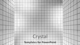  Presentation with tiles - Theme consisting of close-up-of-white-tiles background and a light gray colored foreground