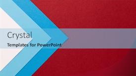  Presentation with red white blue - 