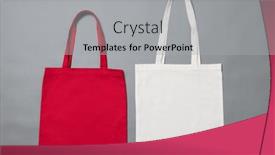  Presentation with red white grey - PPT theme consisting of close-up-of-white background and a light gray colored foreground