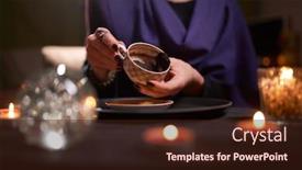  Presentation with helping others two hands woman - Amazing slide set having close-up-of-woman-fortuneteller backdrop and a wine colored foreground