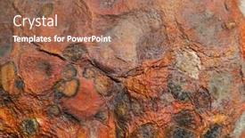  Presentation with orange fruit - Presentation theme featuring close-up-on-a-natural background and a coral colored foreground