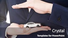  Presentation with toy model - Colorful theme enhanced with close up on car toy backdrop and a wine colored foreground