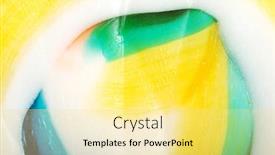  Presentation with colorful - Beautiful PPT layouts featuring close-up-on-one-longitudinal backdrop and a yellow colored foreground