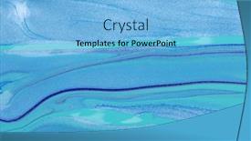  Presentation with blue marble - PPT theme having close-up-photo-of-blue background and a light blue colored foreground