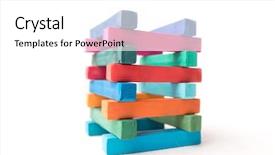  Presentation with tower - Beautiful presentation featuring close up photo of hight backdrop and a white colored foreground