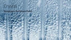  Presentation with water drops - Presentation with close-up-photo-of-water background and a light blue colored foreground