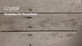  Presentation with photograph - PPT theme consisting of close-up-photograph-of-weathered background and a gray colored foreground