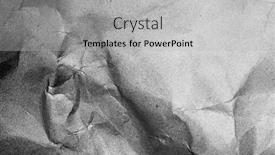  Presentation with grey black white - PPT theme with close up picture of grey paper background black and white background and a light gray colored foreground