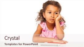  Presentation with education - Amazing presentation theme having close up portrait of africa backdrop and a lemonade colored foreground