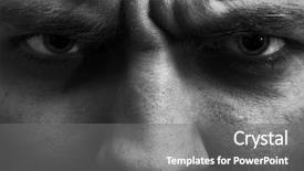  Presentation with wind energy close up portrait - Theme with close-up portrait of angry background and a gray colored foreground