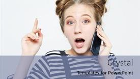  Presentation with wind energy close up portrait - Beautiful presentation design featuring close-up-portrait-of-young backdrop and a seafoam green colored foreground