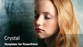  Presentation with eyes - PPT theme featuring inner child face - close-up portrait of a cute background and a black colored foreground