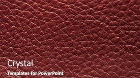  Presentation with leather - Beautiful presentation featuring close-up-red-leather-picture backdrop and a tawny brown colored foreground