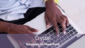  Presentation with connections - Slides with close-up-shot-of-african background and a violet colored foreground