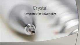  Presentation with note book - Slide set enhanced with close-up-shot-of-ball background and a light gray colored foreground