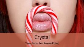  Presentation with sparkly - Audience pleasing slide deck consisting of close-up shot of beautiful backdrop and a red colored foreground