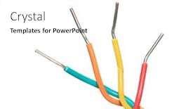  Presentation with cut - Audience pleasing presentation theme consisting of close-up-shot-of-colorful backdrop and a white colored foreground