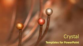  Presentation with copper - Amazing slide deck having close-up-shot-of-copper backdrop and a tawny brown colored foreground