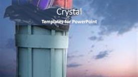  Presentation with shot - Slides with close-up-shot-of-dirty background and a ocean colored foreground