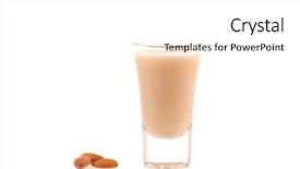  Presentation with glass - PPT layouts featuring close-up-shot-of-glass background and a white colored foreground