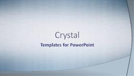  Presentation with shiny - Audience pleasing slide set consisting of close up shot of grey shiny metal surface backdrop and a sky blue colored foreground