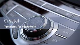  Presentation with car audio - Slide deck with close-up-shot-of-luxury background and a  colored foreground