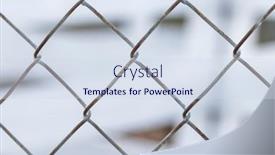  Presentation with shot - Theme having close-up-shot-of-rusty background and a sky blue colored foreground