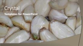  Presentation with shot - PPT theme with close-up-shot-of-semi background and a gray colored foreground