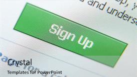  Presentation with internet surfing - Cool new theme with close up shot of sign backdrop and a lemonade colored foreground