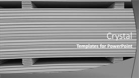  Presentation with dry - Slides consisting of close-up-shot-of-stack background and a gray colored foreground